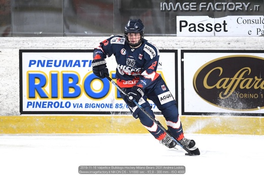 2019-11-16 Valpellice Bulldogs-Hockey Milano Bears 2531 Andrea Lodolo